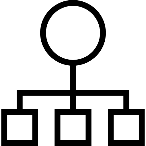 structure hiérarchique Dinosoft Lineal Icône