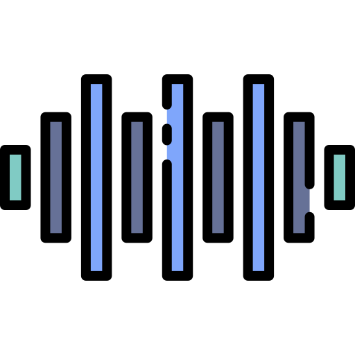 fale dźwiękowe Good Ware Lineal Color ikona