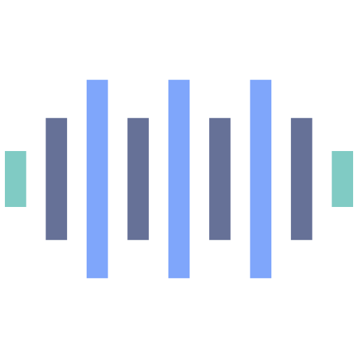 ondas de audio Good Ware Flat icono