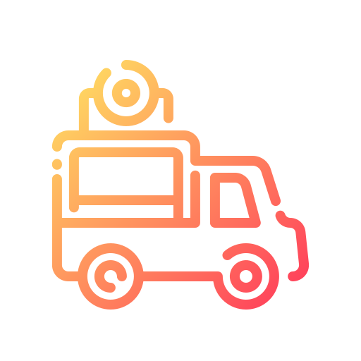 camión de comida Good Ware Gradient icono