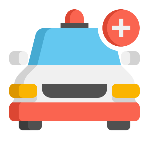 ambulanza Flaticons Flat icona