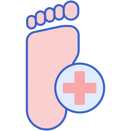 podotherapie Flaticons Lineal Color icoon