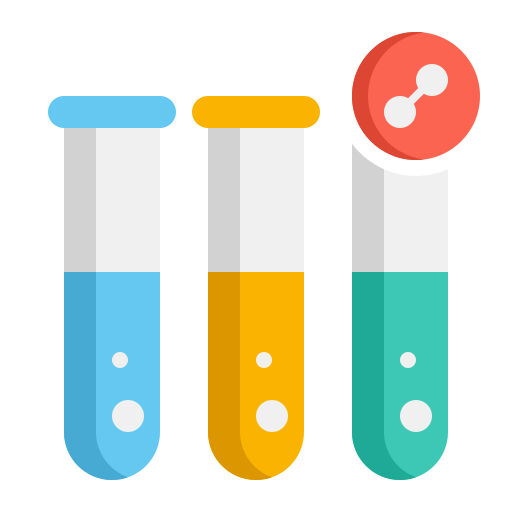 Test tubes Flaticons Flat icon