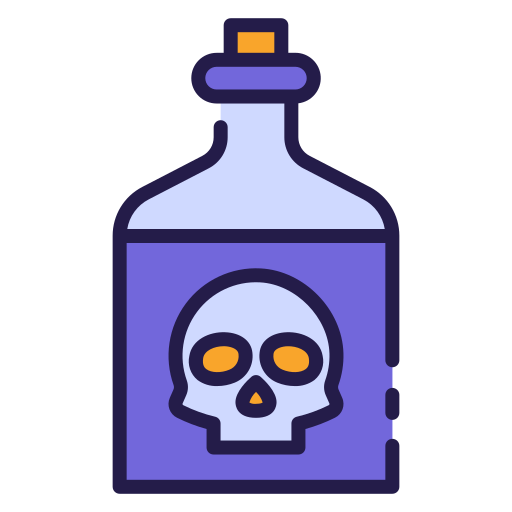 Poison Good Ware Lineal Color icon