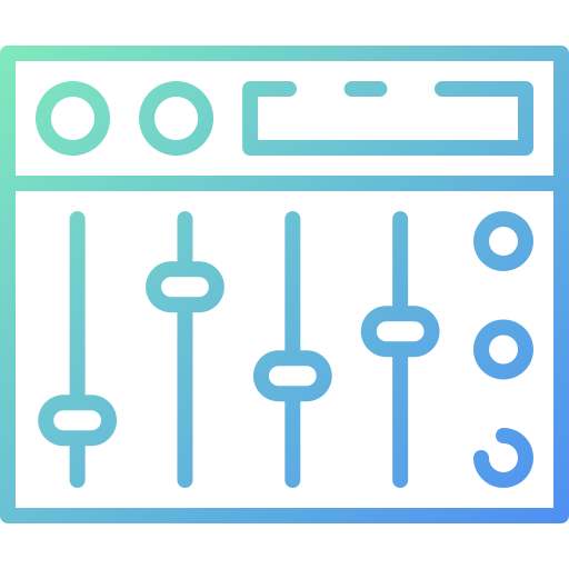 mixer Good Ware Gradient Ícone