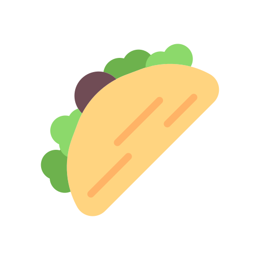 taco Good Ware Flat icoon