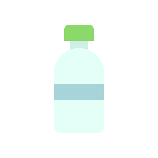 bouteille d'eau Good Ware Flat Icône