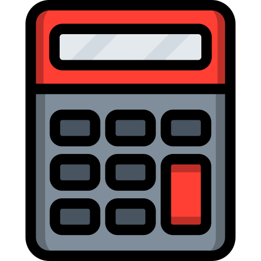 calculatrice Generic Outline Color Icône