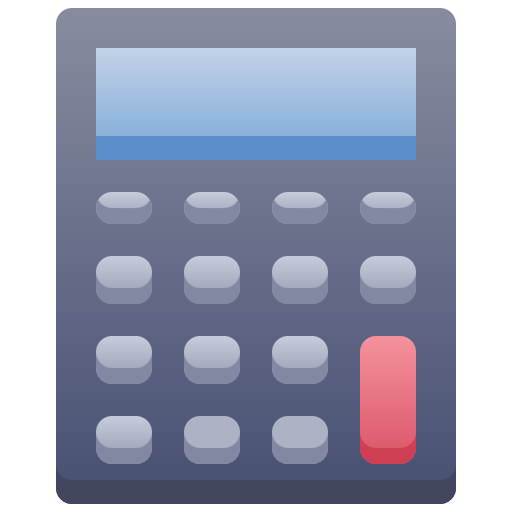 calculadora Generic Flat Gradient icono