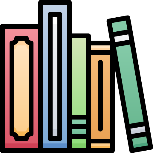 bibliothèque Generic Outline Color Icône