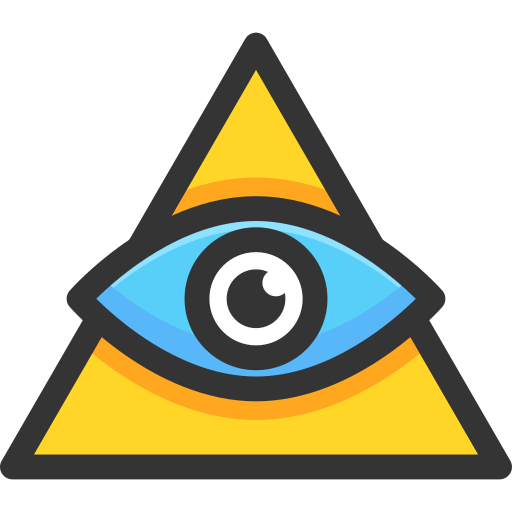 illuminati Generic Outline Color icono