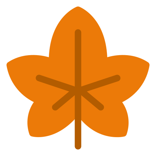 秋の木の葉 Generic Flat icon