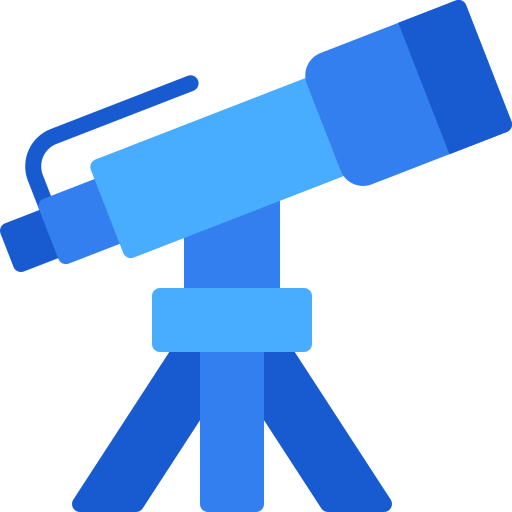 teleskop Generic Flat ikona