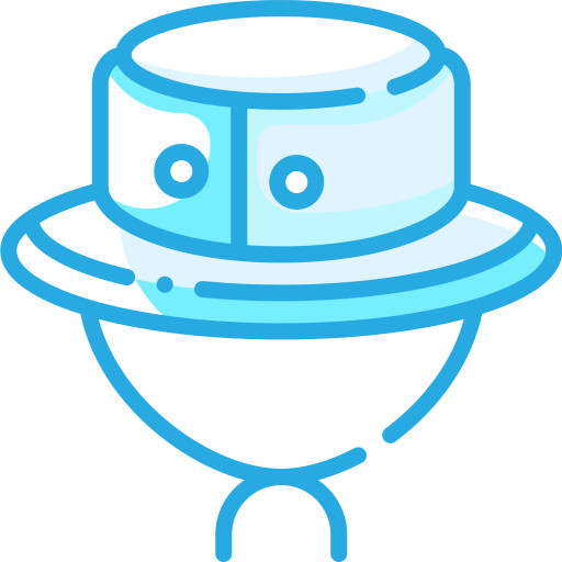 ontdekkingsreiziger hoed Generic Blue icoon