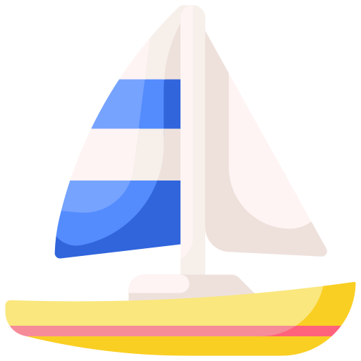 Парусная лодка Generic Flat иконка