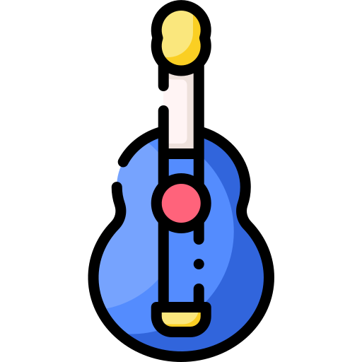 ukulele Generic Outline Color icon