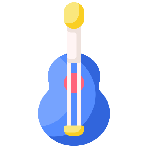 ukulele Generic Flat icona