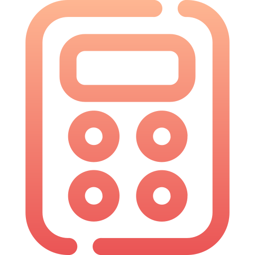 電卓 Generic Gradient icon