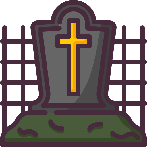 tumba Generic Outline Color icono
