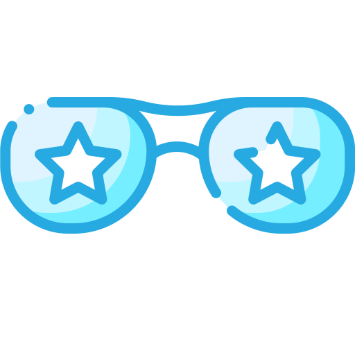 des lunettes de soleil Generic Blue Icône