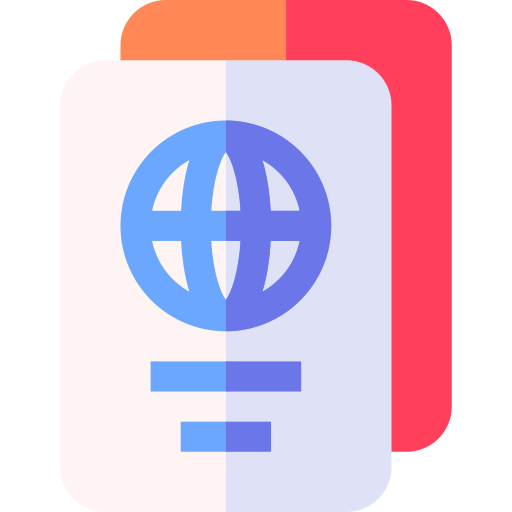 pasaporte Basic Straight Flat icono