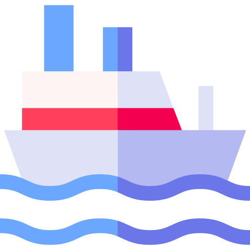 Ship Basic Straight Flat icon
