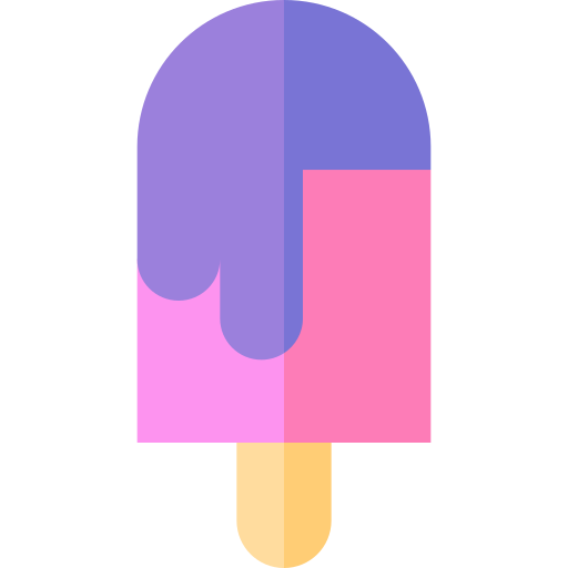 Ice pop Basic Straight Flat icon