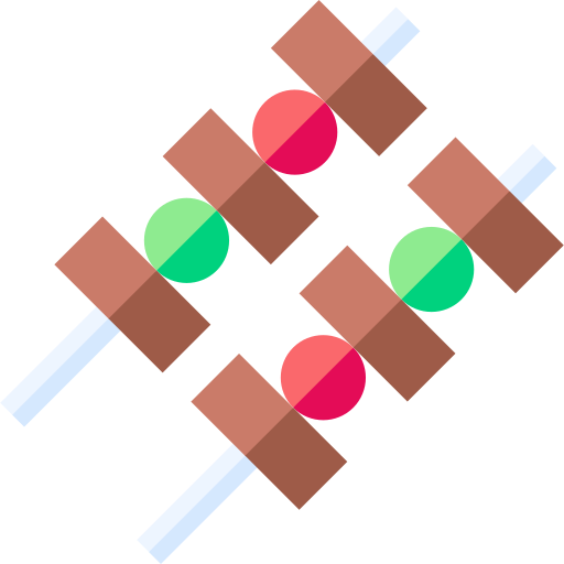 szaszłyki Basic Straight Flat ikona