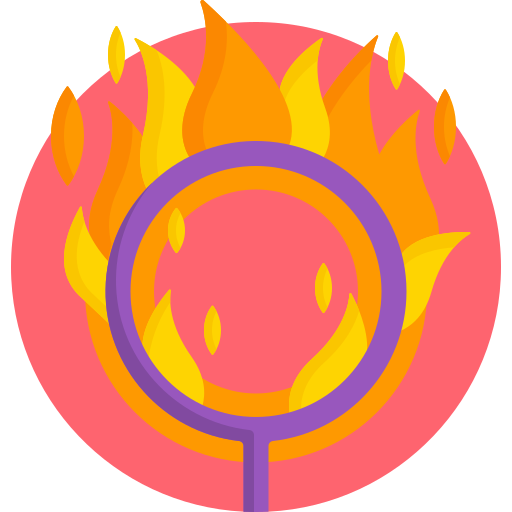 pierścień ognia Detailed Flat Circular Flat ikona