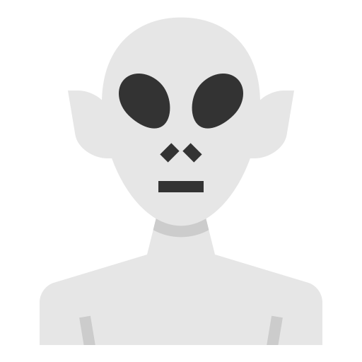 Alien Linector Flat icon