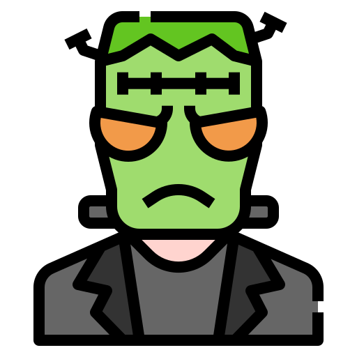 Frankenstein Linector Lineal Color icon