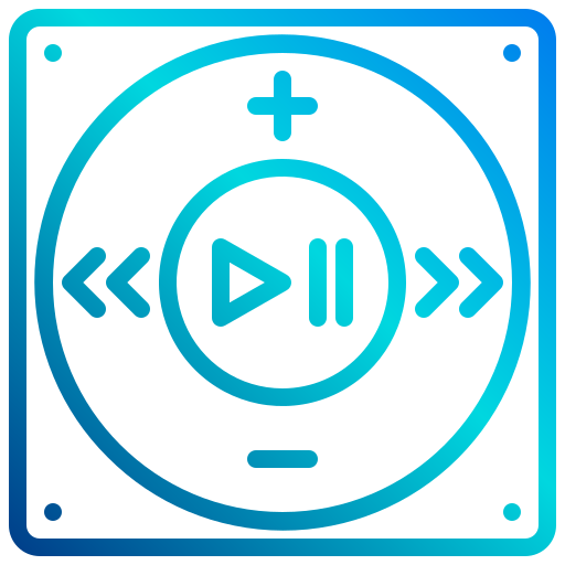 음악 플레이어 xnimrodx Lineal Gradient icon