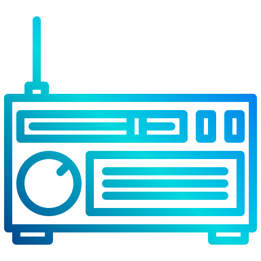 Радио xnimrodx Lineal Gradient иконка