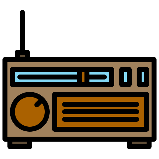 radio xnimrodx Lineal Color icona