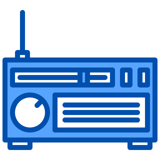 라디오 xnimrodx Blue icon