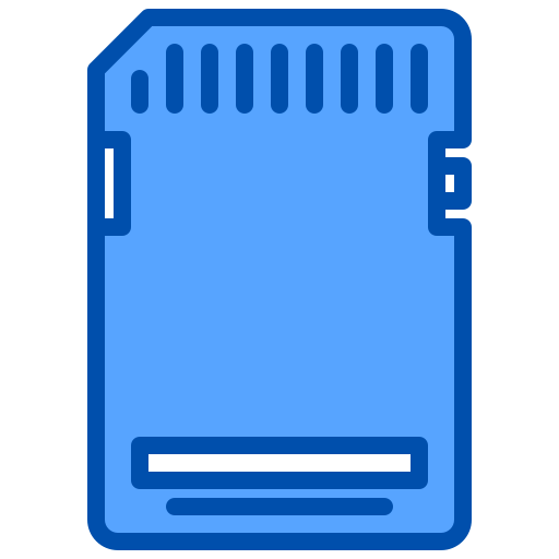 Sd card xnimrodx Blue icon