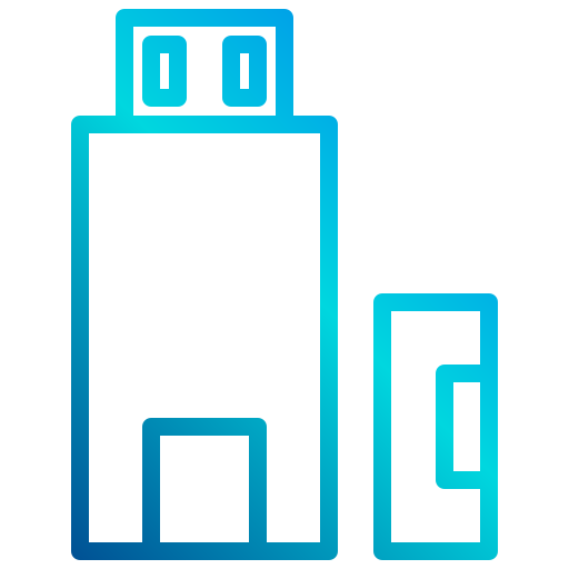 flash drive xnimrodx Lineal Gradient Ícone