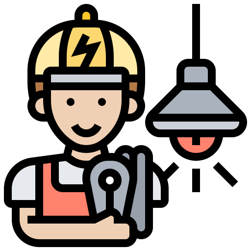 Electrician Meticulous Lineal Color icon