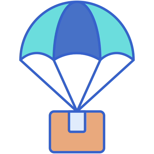 Airdrop Flaticons Lineal Color icon