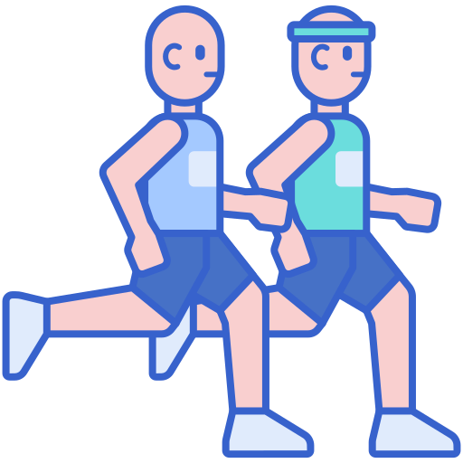 maratona Flaticons Lineal Color icona