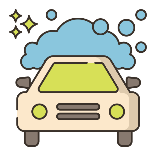 Car wash Flaticons Lineal Color icon