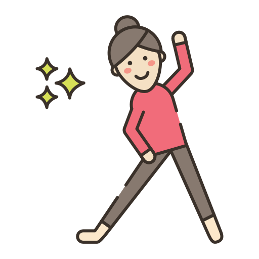 aerobic Flaticons Lineal Color icon