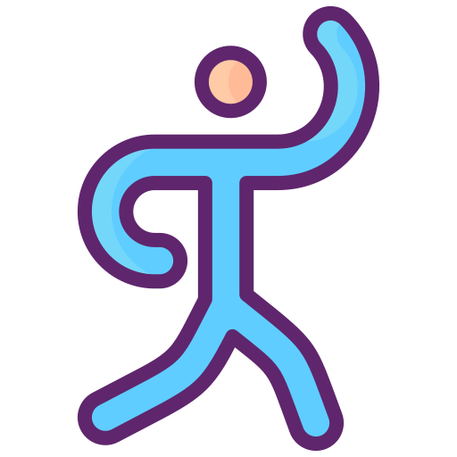 aerobic Flaticons Lineal Color icon