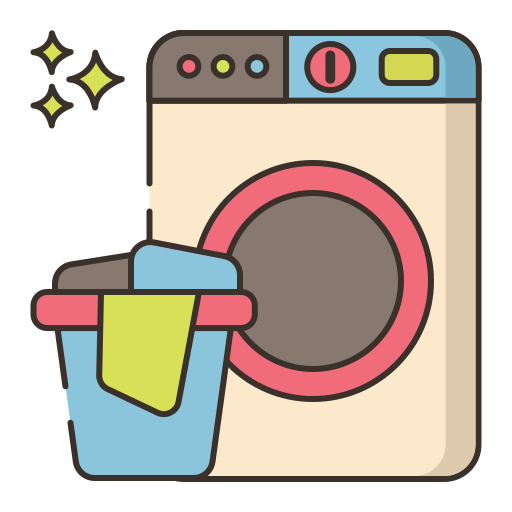 waschmaschine Flaticons Lineal Color icon