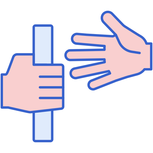 ręce Flaticons Lineal Color ikona