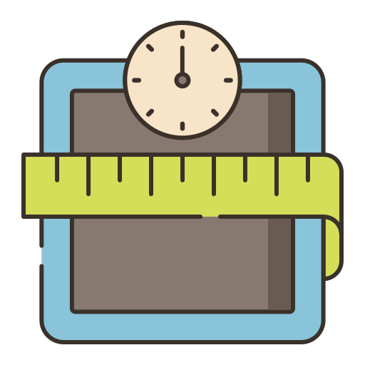 Body mass index Flaticons Lineal Color icon