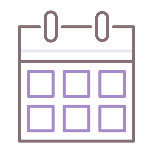 kalender Flaticons Lineal Color icon
