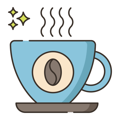 caffeina Flaticons Lineal Color icona