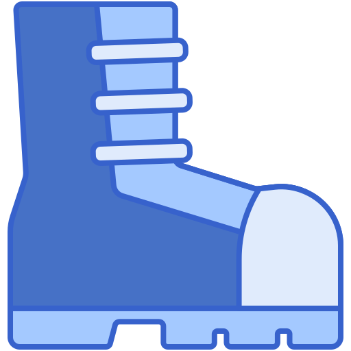 신발 Flaticons Lineal Color icon