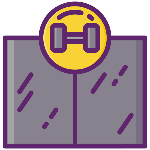 Gym Flaticons Lineal Color icon